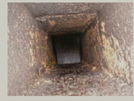 Hood before cleaning